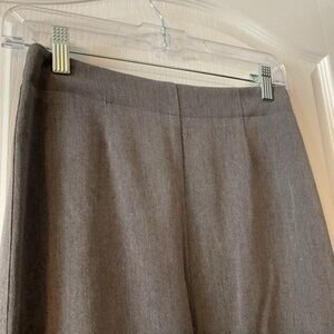 Fibers Barbara Lesser gray trumpet skirt new size 4